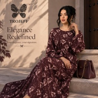 Abaya florale rouge à marque privée pour femme, robe longue islamique avec tissu fluide et doux, ceinture ajustable et look boutique prêt-à-porter