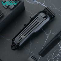 VGR V-282 Tondeuse Professionnelle à Cheveux Électrique Sans Fil, Rechargeable USB, pour Barbiers et Salons, Meilleure Vente pour Hommes