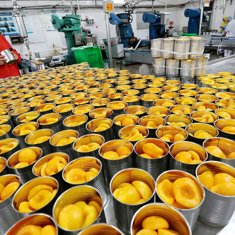 Glass Jar Fruit Canning Line for