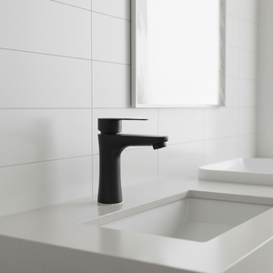 मैट काले आधुनिक स्टेनलेस स्टील 201 कोल्ड बेसिन नल नल नल के लिए एकल हैंडल सिरेमिक वाल्व कोर के साथ वॉश बेसिन के लिए एकल हैंडल सिरेमिक वाल्व कोर के साथ - Product Image 4