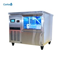 Machine à glaçons à haute efficacité et fabrication rapide de glace, avec stérilisation par lumière bleue, tension personnalisable, pour restaurant