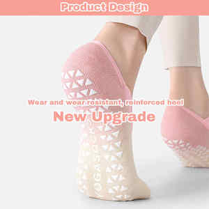 Di alta qualità personalizza <span class=keywords><strong>Pilates</strong></span> antiscivolo calzino morbido e traspirante per Yoga e <span class=keywords><strong>Pilates</strong></span> - Product Image 3