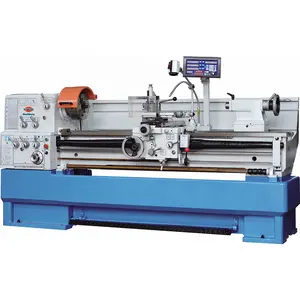 80/103mm Bore Horizontal Manual Lathe Machine SP2141-I Horizontal Tornos Para Metal Manual Lathe