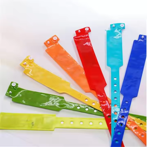 Pulsera de Pvc impermeable de alta calidad con logotipo impreso, pulsera Nfc personalizada de plástico ajustable - Product Image 2