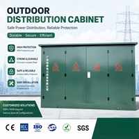 Armoire de distribution électrique intérieure DFW industrielle 12 kV en acier inoxydable IP43