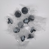 Yeux plats effet aqueux à 3 points blancs pour transfert par vis, 8mm-30mm, pour accessoires de poupées en peluche DIY Anime