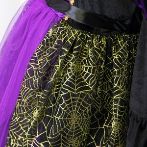 Nouveaux enfants robe fille robes fête d'anniversaire Halloween <span class=keywords><strong>Costume</strong></span> toiles d'araignée maille filles sorcière <span class=keywords><strong>Costume</strong></span> - Product Image 6