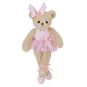 <span class=keywords><strong>Orsacchiotto</strong></span> Ballerino Personalizzato con Logo, Carino <span class=keywords><strong>Orsacchiotto</strong></span> Rosa e <span class=keywords><strong>Viola</strong></span> con Vestito per Regalo di Compleanno per Ragazze, Peluche per Bambini - Product Image 1
