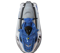 Bateau à moteur électrique moderne et durable en alliage de fer, combinaison de trois jet-skis, bateau à moteur