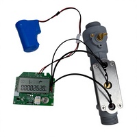 Module 4G à ultrasons pour compteur d'eau, compatible carte SIM, plateforme de gestion gratuite avec API, alimenté par batterie, marque Junrui