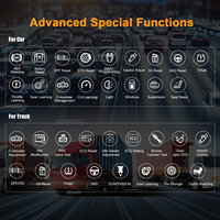 Herramienta de Diagnóstico Profesional OBD2 Humzor NS666S para Automóviles de 12 V + Camiones de Servicio Pesado de 24 V, Escáner Automotriz con Más de 34 Funciones Especiales