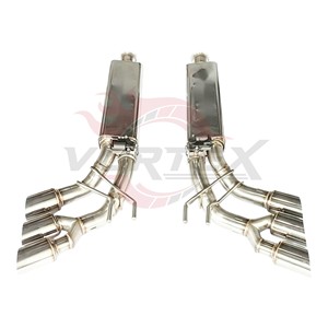 ท่อไอเสีย Vortex T304 สแตนเลสสตีล Valvetronic สำหรับ Mercedes AMG G63 W464 หกปลาย ดีไซน์โดดเด่น - Product Image 5