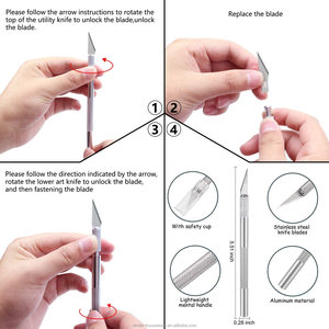 Bricolage professionnel <span class=keywords><strong>cuir</strong></span> artisanat faisant des outils Rivets broche poinçon marteau <span class=keywords><strong>cuir</strong></span> artisanat outils de travail Kit - Product Image 3