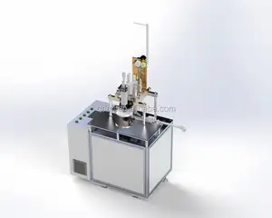 Semi-Automatic KN95 N95 Disposable Ultrasonic Face mask ear band earloop Making Spot welding machine