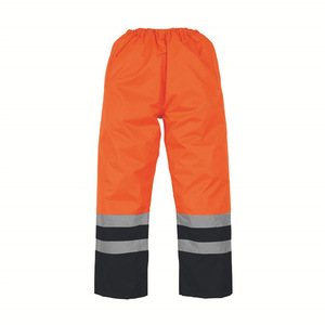 Pantalones de Seguridad Reflectantes de Alta Visibilidad, Certificación ANSI/CE EN ISO, Pantalones de <span class=keywords><strong>Trabajo</strong></span> Impermeables Reflectantes, Ideales para Trabajos de Almacén y Tráfico - Product Image 2