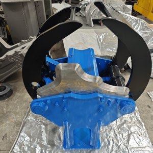 Cisaille à bois forestier HUAJU pour excavatrice <span class=keywords><strong>de</strong></span> 1 à 30 tonnes avec moteur, en stock - Product Image 4