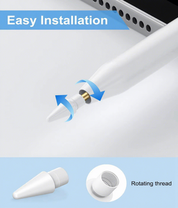 Accessoires pour Consommateurs : 6 Embouts de Remplacement pour <span class=keywords><strong>Apple</strong></span> <span class=keywords><strong>iPad</strong></span> <span class=keywords><strong>Pencil</strong></span> Pro/ 2ème Génération/ <span class=keywords><strong>1</strong></span>ère Génération - Product Image 5