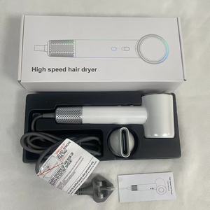Secador de Cabelo Elétrico Profissional de Alta Velocidade Mini de Plástico para Salão e Uso Doméstico com Bico Concentrador 1600W Motor DC - Product Image 4