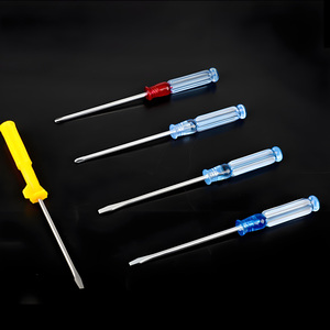 Mini Crystal <b>Screwdriver</b> 3mm Slotted Phillips <b>Screwdriver</b> Transparent Handle 45# Steel <b>Screwdriver</b> for Electronic Repair - Product Image 4