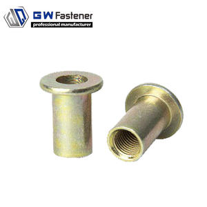 Staal Platte Kop Gekartelde Lichaam Dunne Muur Geribbelde Grote Flens Klinknagel Noten - Product Image 3