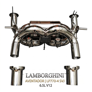 ระบบท่อไอเสียแบบวาล์ว Vortex SS304 สำหรับ Lamborghini Aventador LP770-4 SVJ 6.5L V12 ระบบปรับแต่งสมรรถนะแบบติดตั้งได้โดยตรง - Product Image 1