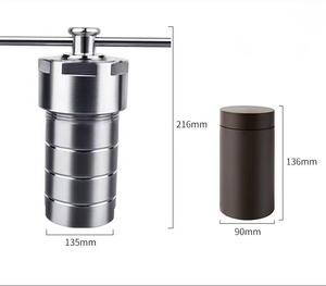 Reactor <span class=keywords><strong>de</strong></span> Síntesis Hidrotermal con Revestimiento <span class=keywords><strong>de</strong></span> PTFE para Autoclave <span class=keywords><strong>de</strong></span> Alta Presión <span class=keywords><strong>de</strong></span> <span class=keywords><strong>Laboratorio</strong></span>, 25 ml, 50 ml, 100 ml, 500 ml, 1000 ml, en Existencia - Product Image 1