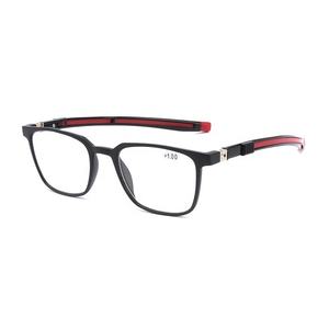 Sunbest 9002 <span class=keywords><strong>gafas</strong></span> de lectura con montura cuadrada TR90 de moda azul y gris con las más nuevas características magnéticas para <span class=keywords><strong>presbicia</strong></span> - Product Image 3