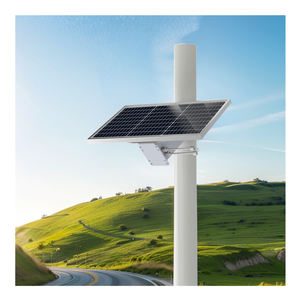 ชุดระบบพลังงานแสงอาทิตย์แบบปลั๊กแอนด์เพลย์ขนาดเล็กชุดติดตั้งเสากล้องวงจรปิดเราเตอร์และแบตเตอรี่พลังงานแสงอาทิตย์สำหรับการตรวจสอบ - Product Image 2