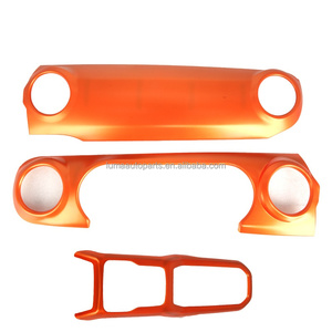LUMA gran oferta 4x4 accesorios de coche 2/4 cubierta de consola central para Jeep Wrangler JL 2018 + Gladiator JT - Product Image 5