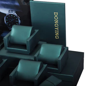 Factory Price Green Counter Window Display Tray Emerald Green Fiber Display for Jewelry Luxury <b>Watch</b> Store Display Rack - Product Image 4