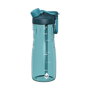 Bouteille d'eau en plastique de sport 970ml sans BPA avec couvercle en paille conception étanche <span class=keywords><strong>pour</strong></span> la forme d'haltère de forme physique de gymnase - Product Image 2