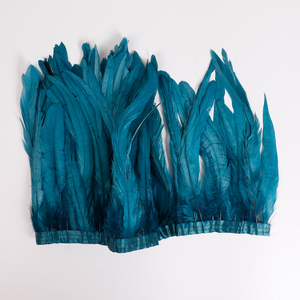 Passamaneria Decorativa in Piume Morbide Tinte da 10-12 Pollici con Nastro in Tessuto per Accessori <span class=keywords><strong>Maschera</strong></span> da Ballo in <span class=keywords><strong>Maschera</strong></span> e Decorazioni per Feste - Product Image 3