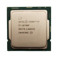 Processeurs Intel I7-10700F 2,9 GHz adaptés aux cartes mères Z490, processeur pour ordinateur PC