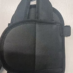 Chaussures de sécurité pour fauteuil roulant, paire noire, antidérapantes, pour les personnes âgées, usage quotidien, chaussures unisexes en coton - Product Image 2