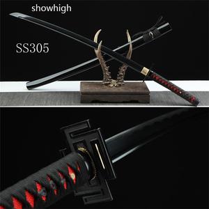 <span class=keywords><strong>Katana</strong></span> de cosplay Kurosaki Ichigo Bankai fait main en acier inoxydable SS305 - Product Image 1
