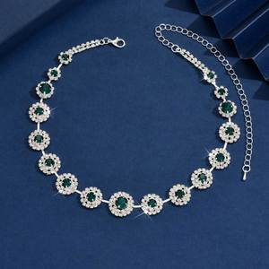 Mode entièrement bijoux fleur collier ras du cou luxe quotidien fête bijoux femmes ornement femme - Product Image 6