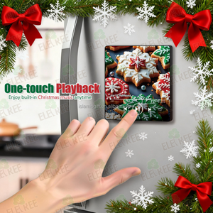 Regalo de Navidad, álbum personalizado, música, nevera, máquina magnética, imanes de música de Pvc suave personalizados, pueden reproducir <span class=keywords><strong>canciones</strong></span> - Product Image 3