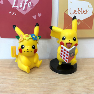 Set de 6 Figuras de Acción de Anime de Pokémon <span class=keywords><strong>Pikachu</strong></span>, Lindas y de Dibujos Animados, para Colección, Decoración de Pasteles, Muñecos de Acción para Coche, Regalos - Product Image 4