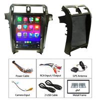 Autoradio 15 pouces pour Lexus GX460 PX6 2010-2019 Lecteur DVD de voiture Lecteur multimédia Lecteur vidéo GPS Navigation CarPlay