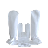Naaldgeperforeerde viltfilterzak van non-woven materiaal, micronfilter, PP/PE/NYLON/PTFE, herbruikbaar, food grade, vloeistoffilter, honing, water, ISO