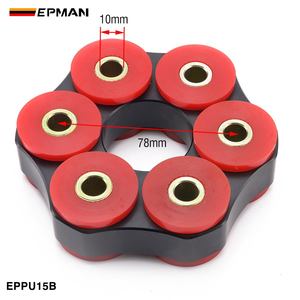 Support <span class=keywords><strong>de</strong></span> <span class=keywords><strong>transmission</strong></span> en polyuréthane et aluminium EPMAN, disque flexible d'<span class=keywords><strong>arbre</strong></span> <span class=keywords><strong>de</strong></span> <span class=keywords><strong>transmission</strong></span>, OEM 26111225624 LK=78mm/10mm pour <span class=keywords><strong>BMW</strong></span> <span class=keywords><strong>E30</strong></span> EPPU15B - Product Image 2