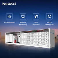 Voltanest 500kW 1000kWh 1000kW 2000kWh 1MWh 2MWh Système d'énergie solaire au lithium-ion Batterie conteneur ESS C & I tout-en-un