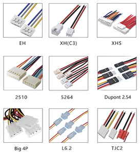 Dây nhảy Dupont 22/24 AWG Đỏ/Vàng/Xanh 10/20/30/40pin Đầu nối 2,54mm Nữ-Nữ-Nam 1P Dây cáp 2,54mm - Product Image 3