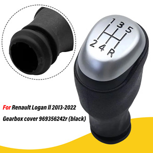 Renault 5-Speed Gear Shift Knob Aluminium Alloy Ergonomic Car <b>Interior</b> <b>Accessory</b> - Product Image 4