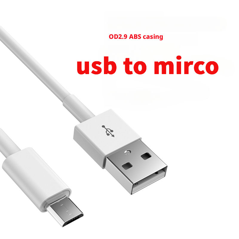 White usb to mirco