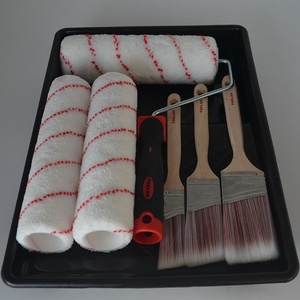 Forniture per pittura domestica da 8 pezzi set di vassoi per pittura con rulli di vernice, pennelli e vassoi per pittura interna ed esterna - Product Image 3