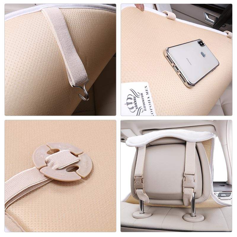 Paquete De 4 Almohadillas Para Cinturu00f3n De Seguridad, Protector Para