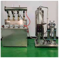 Automatische 1000 1500L 2000 3000L conische RVS304 fruitpulp dranken koolzuurhoudende drank siroopmixer mengtank