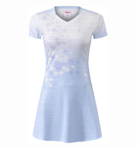 Haut de sport personnalisé pour femme à imprimé floral moucheté, anti-transpiration, doux pour la peau, séchage rapide, pour entraînement d'équipe, avec logo personnalisé - Product Image 3