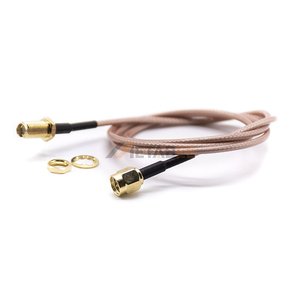 SMA mâle femelle vers LMR adaptateur de câble d'extension d'antenne assemblage de cavalier RG179 RG316 <span class=keywords><strong>RG</strong></span> <span class=keywords><strong>316</strong></span> RF connecteur coaxial fabricants - Product Image 1